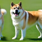 akita lenguaje corporal movimiento de la cola