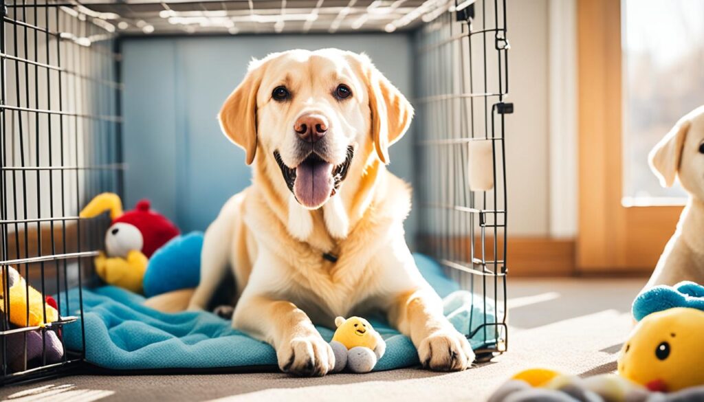 Adiestramiento en jaulas para Labradores Retriever