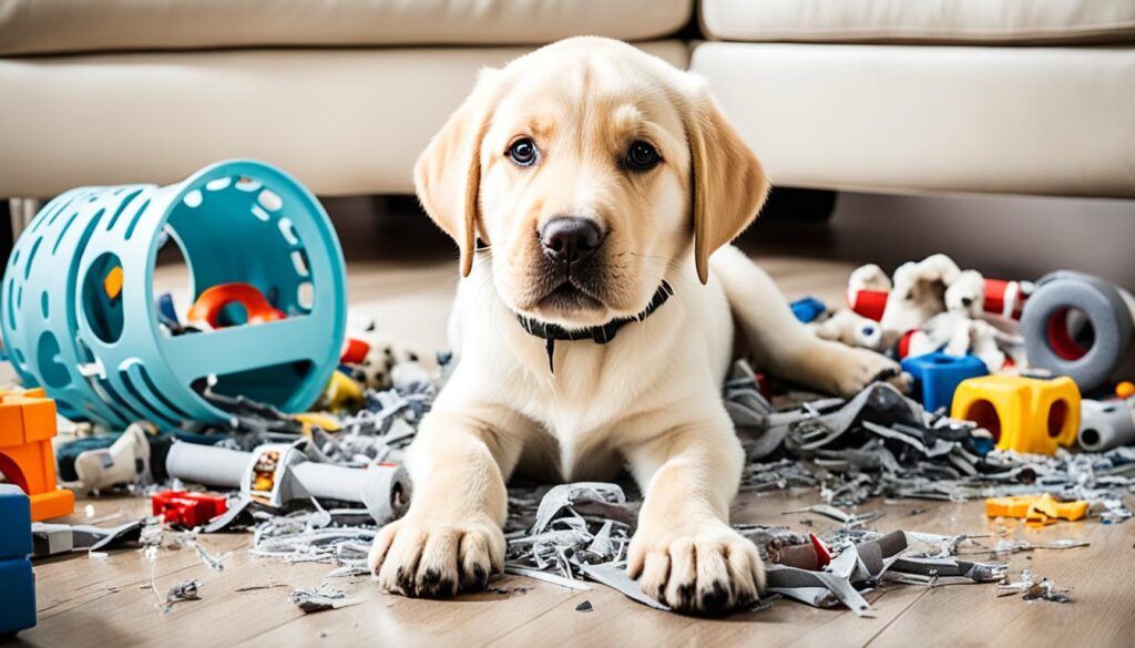 Labrador masticación y comportamiento destructivo Labrador masticación y comportamiento destructivo