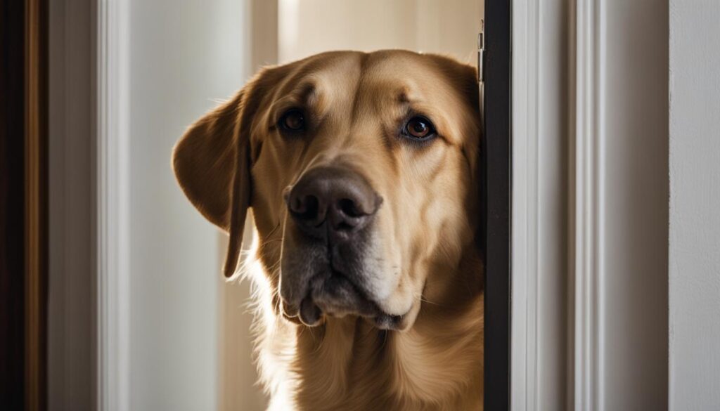 Labrador ansiedad por separación