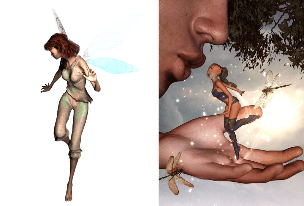 Tatuajes Libélula en la Historia hada