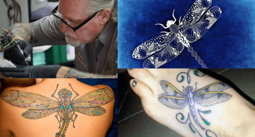 Tatuajes de libélulas