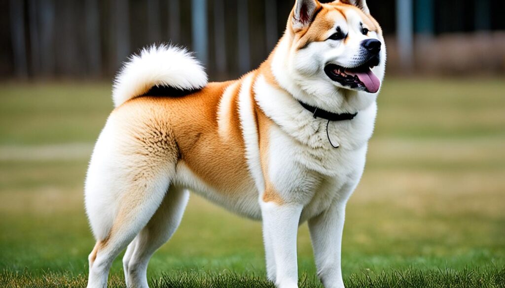 akita lenguaje corporal postura