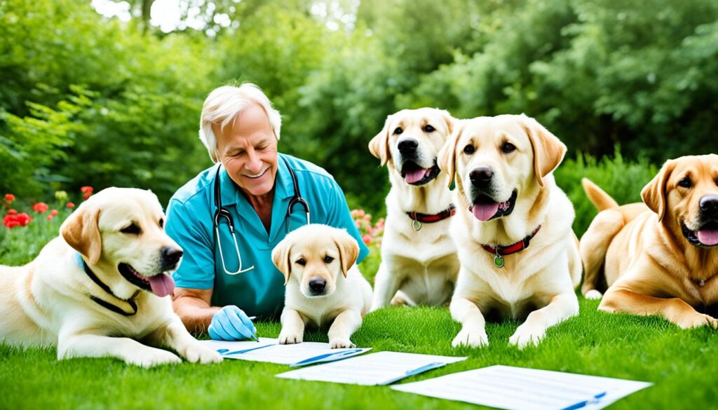 elegir al criador de labradores perfecto