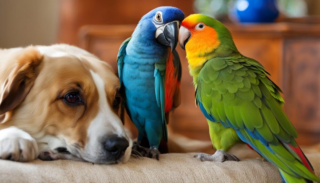 compatibilidad entre perros y loros compatibilidad entre perros y loros