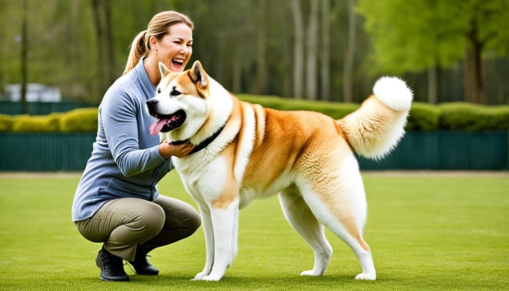 gestión de la agresividad del akita