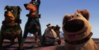 perros de la película Up
