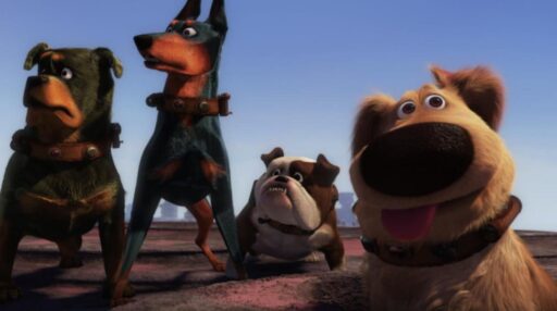 perros de la película Up