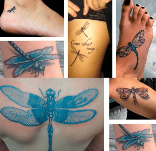 Tatuajes libélulas