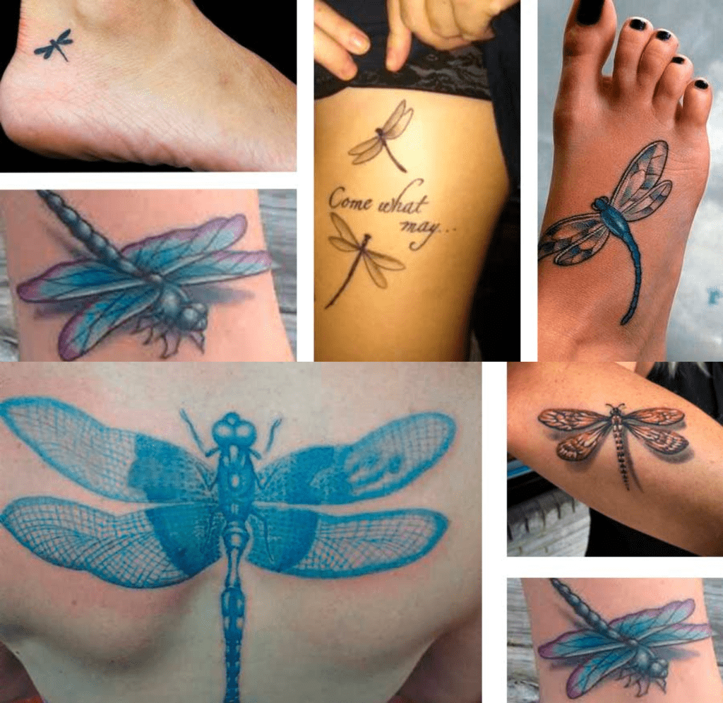 Tatuajes libélulas